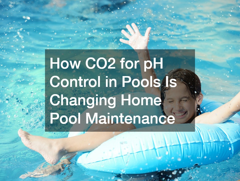 How CO2 for pH Control in Pools Is Changing Home Pool Maintenance