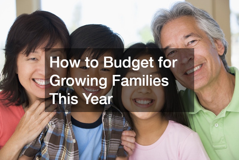 How to Budget for Growing Families This Year